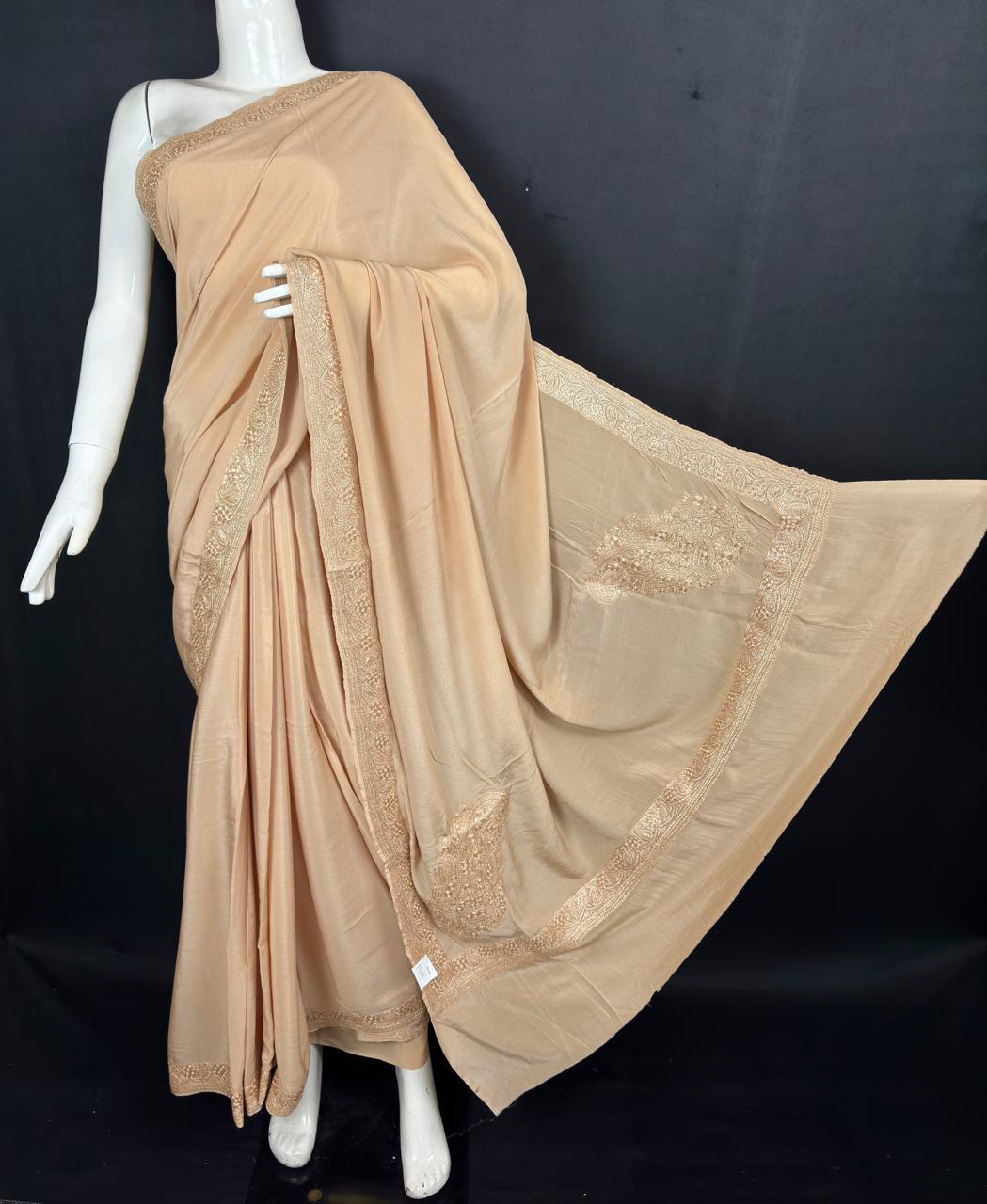 Handloom Zari Border Saree