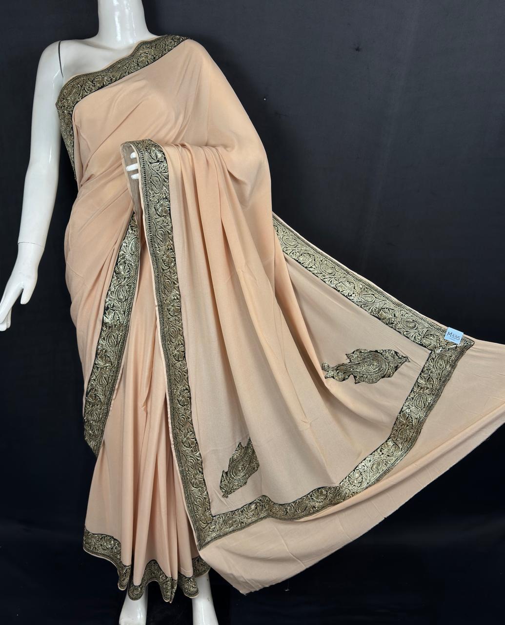 Classic Zari Border Saree
