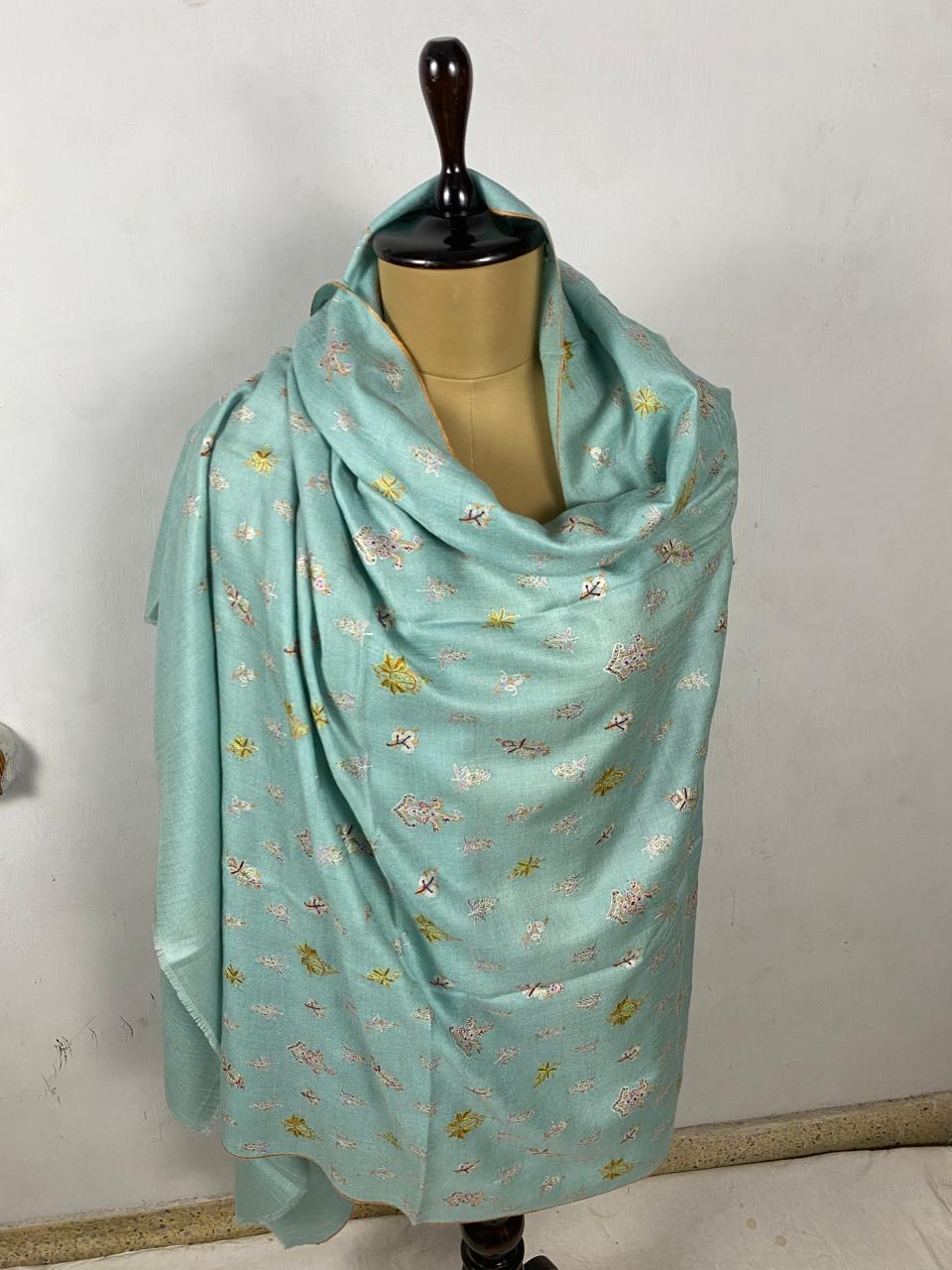 Shawl with Small Booti Work .